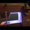 Strisce LED impermeabili 30 cm 50 cm Kit luci di striscia per macchina da cucire alimentate tramite USB con dimmer tattile Luci di lavoro industriali LED