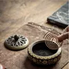 Fragrance Lamps Ceramic Incense Holder Coil Cones Stick Incense Buddhist Home Decor Tearoom Yoga Room Desktop Ornaments 8 Styles 230926