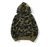 Moda uomo squalo felpa con cappuccio Ricamo Adolescente Blu Rosa Balneazione Nero APE Maschio Marea Coppie da uomo camouflage Drake Ovo Giacche S-3XLYEBC