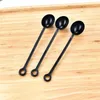 10g Plastic Measuring Spoons Coffee Stir Spoons Ice-cream Dessert Spoon Long Handle Juice Milk Tea Stirrers Scoops Kitchen Tools ZC1204