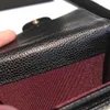 -Mirror Hot 판매 최고 품질의 Genuinel Leather Bag Luxurys Designers Women Wallets Classic Womens Wallet Box Mens Purses 신용 카드 홀더 여권