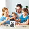 Juguetes de aprendizaje Mamá Hucha Dinero Mini Cajero automático Ahorro con contraseña Electrónica para niños Niñas y Adts Panda Moneda real como regalos Nacimiento amzTm