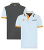 F1 Sürücü Polo Gömlek Formül 1 Takım Yarışı T-Shirt Extrem Sports Erkek Kadın T-Shirt Yaz Moda Günlük Boyutlu Basılı T-Shirt