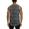 Gilet Camouflage Sport Hommes GYM Fitness Réservoir À Séchage Rapide Vêtements D'entraînement Workout Running Tops Homme 220615