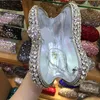 Evening Bags Gold Silver Handmade Crystal Dress Luxury Diamond Women Clutch Bag Party Pochette Wedding Bridal Purse Bride BagsEvening