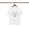 Mens Summer T Shirts Fashion Womens Classic Letter Embroidery Tees High Quality Man Woman Short Sleeve Black White Tops Asian Size S-2XL