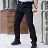Men's Pants Tactical Men's Cargo Thin Camouflage Summer Training Outdoor Sports Hiking Waterproof Anry Trousers CamoMen's