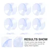 Hooks & Rails 50Pcs Suction Cup Pad Creative Plastic Sucker Double Sided Glass PadHooks