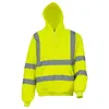 Mens Hoodies Road Work High Visibility Pullover Lange mouw Hooded Sweatshirt Tops Sportkleding Mannen Kleding Sudaderas Hombre 220402