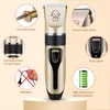 Dog Clipper Dog Hair Clippers Grooming (Pet/Cat/Dog/Rabbit) haircut Trimmer Shaver Set Pets cordless Rechargeable Professional 220423