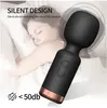 HESEKS Mini vibrateur avec stimulateur de Clitoris féminin jouets sexy pour femme AV baguette magique adulte 18 masturbateur gode en silicone