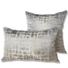 Light Luxury Sofa Cushion Covers Grid Blue Green Modern Simplicity Pillowcases European Highgrade Pillow Covers Home Bed Decor2296602839