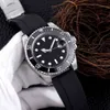 Uxury Watch Date Gmt Mens Watch Rubber Strap Ceramic Bezel Sapphire Crystal Automatic Mechanical Movemen