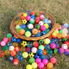 20pcs Small Jumping Rubber Ball Anti Stress Bouncing Balls Kids Water Play Bath Toys Outdoor Games Educational Toy for Children 220621