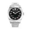 Luxury Menes Watch Series Black Dial 40mm Dial Automatic Mechanical Movement Stainless Steel 316L Brand Fashion Watches