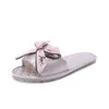 New Silk Butterfly Dauw Toe Home Summer Slippers Women Eva Simple Korean Four Seasons Breathable Cool Slippers J220716