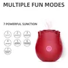 NXY Vibromasseurs Langue Lécher Sucer Mamelon Clitoris Sucker Stimulateur Clitoridien Rose Rouge Vibrant Sex Toy Rose 0411