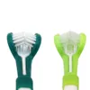 Chien toilettage pour animaux de compagnie chien trois brosses à dents nettoyage oral grand3457856