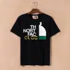 New Men's and women's t shirt tide brand joint cotton round neck spring and summer letters high street loose trend short-sleeved hip-hop clothing