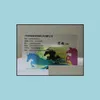 Fichiers de cartes de visite Accessoires de bureau Fournitures scolaires de bureau Finition mate industrielle personnalisée Impression en plastique transparent transparent Livraison directe