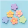 Party Favor Event Supplies Festive Home Garden Five Petal Flower Résine Accessoires Cream Drop Glue Diy Mobile Phone Case Cheveux décoratifs O