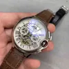 Ballon Bleu Watch Watch Zastąpienie Zatrzymanie lustra Santos Blue Balloon soczewki szklane akcesoria