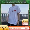19SS Flash Summer Mens T-Shirts Stylist Men Tee Made In Italy Fashion Short Sleeved Letters Printed T-shirt Women Clothing M-4XL
