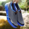 Puamss ayakkabı erkekler açık yürüyüş ayakkabıları nefes alabilir slipon açık spor ayakkabılar için adam kral iz erkekler su ayakkabıları y200420