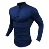 Men's Dress Shirts Autumn Fashion Long Sleeve Shirt Men Solid Super Slim Fit Male Social Business Brand Gym Fitness Sport Clothing