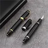 Luxurs Black Blue Extendract Fountain Pen School Steftion Prayery Stationery Ink Pens No Box3791905