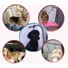 Hondenkragen ontleen 2 stks verstelbare honden leiband huisdieren loos lus slot clip touw katten verzorgtafel accessoires arm bad nylon terughoudendheid rop