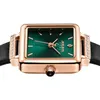 Zegarek na rękę mały kwadratowy Julius Women's Watch Japan Mov't't Hourt Hount Clock