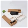 مربع من الورق المقوى Kraft Paper Der Wedding Hight Gift for Jewelry/Tea/Handsoap/Candy Drop Delivery 2021 Boxes Office School