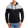 Men's Hoodies & Sweatshirts Men's Casual Color Block Top Hooded Pullover Sweatshirt With Pocket Memory Foam Slip SlipperMen's