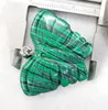 Hänge halsband grossist säljer 8st snidande blandade natursten pendlar fjäril charm hänger fit halsband smycken makingpendant