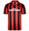 Lange mouw 90 91 Ac Retro shirts thuis 95 96 97 Gullit VOETBALJERSEY 01 02 03 Maldini Van Basten voetbal KAKA Inzaghi 06 07 MILAAN 2009 PIRLO SHEVCHENKO BAGGIO chn88