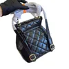 2022 Модная сумка женская винтажная масляная восковая кожа рюкзак