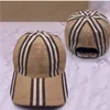 2022 디자이너 모자 모자 남성 여성 야구 모자 패션 클래식 편지 모자 스트라이프 남자 Casquette Beanie Bonnet
