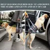 Collari per cani Guinzagli Imbracatura di supporto per animali domestici con manico per aiutare Cani anziani o disabili Gambe anteriori e posteriori Sollevamento grande Cane regolabile