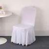 45 * 45 * 90 cm Pieghettato un pezzo elastico copertura della sedia sedie per banchetti dell'hotel copre la copertura del sedile del ristorante domestico Inventario all'ingrosso BBB15351