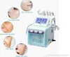 Able 6 i 1 Hydro Peel Microdermabrasion Hydro Facial Deep Cleaning RF Face Lift Hud Drawing Spa Beauty Machine Home Use