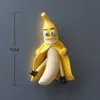 Produit mignon dessin animé 3D réfrigérateur autocollants jouets pour enfants créatif décoration de la maison fruits aimant banane avocat Message 220727
