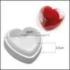 أدوات المعجنات الخبز Bakearware المطبخ شريط المنزل المنزل حديقة القلب على شكل قلب العفن Sile موس الشوكولاتة MOD DHDL9