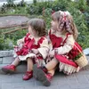 Enfants robe pour filles bébé automne à manches longues Navidad mariage robe de bal ita princesse fête Vestidos 220422