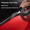 Bilfönster Trim Vinyl Film Door Waistline DIY Sticker Decoration Black Line för Mini Cooper R53 R55 R56 R60 R61 F54 F55 F56 F60257Y