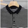 Summer Mens Designer Tshirts Polo Loose Polo Brands Brown Tops Men039 Thom Casual Shirts Luxury Clothing Street Sho2223921