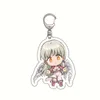 Keychains Japan Anime De sju dödliga synderna Keychain Bag Charm Meliodas Elizabeth Diane Ban Gowher Merlin Q -version Siffror Keyri8097116