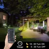 RGB LED FloodLight IP66 Waterproof Smart Bluetooth APP Control RGBW Spotlight 15/25W 50W 100W Flood light Holiday Outdoor Stage Party Garden Lawn Landscape Lighting