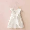 Kindstraum 2019 enfants solide coton robe été enfants sans manches porter marque blanc doux vêtements pour filles, RC1763 G220506