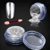 Wholesale-Beau Gel 1g/Box Glitter Shinning Gold Sliver Powder Mirror With Brushes For Nail Rianbow Polish Pigment